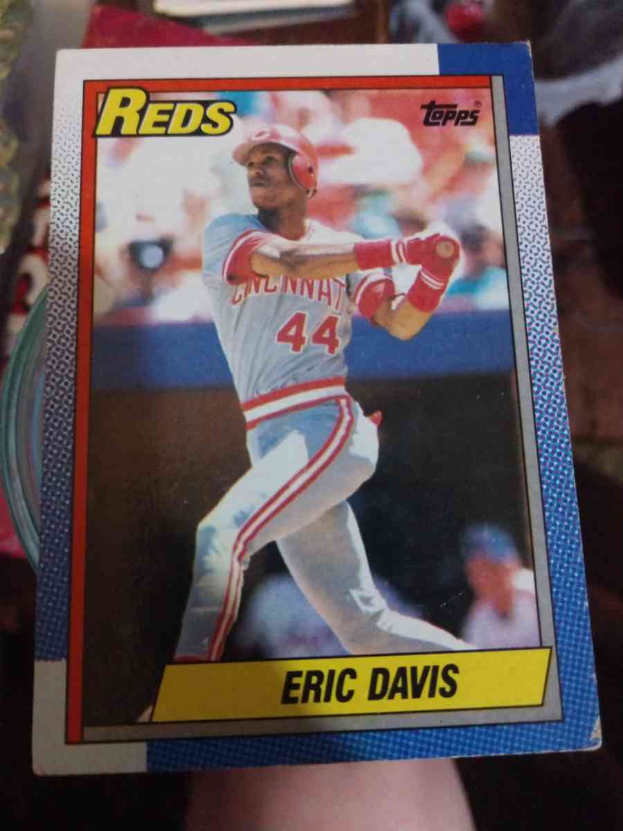 Eric Davis Baseball Card