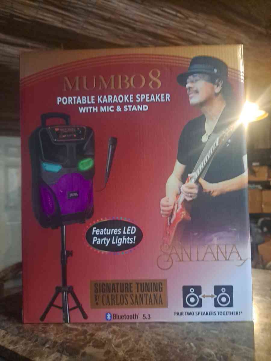 Karaoke machine Santana Mumbo