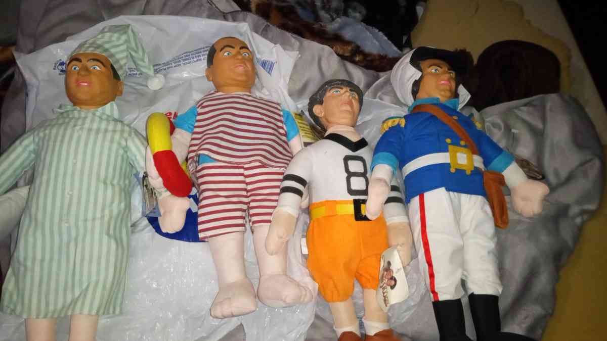 I have 4 of the Three stooges dolls