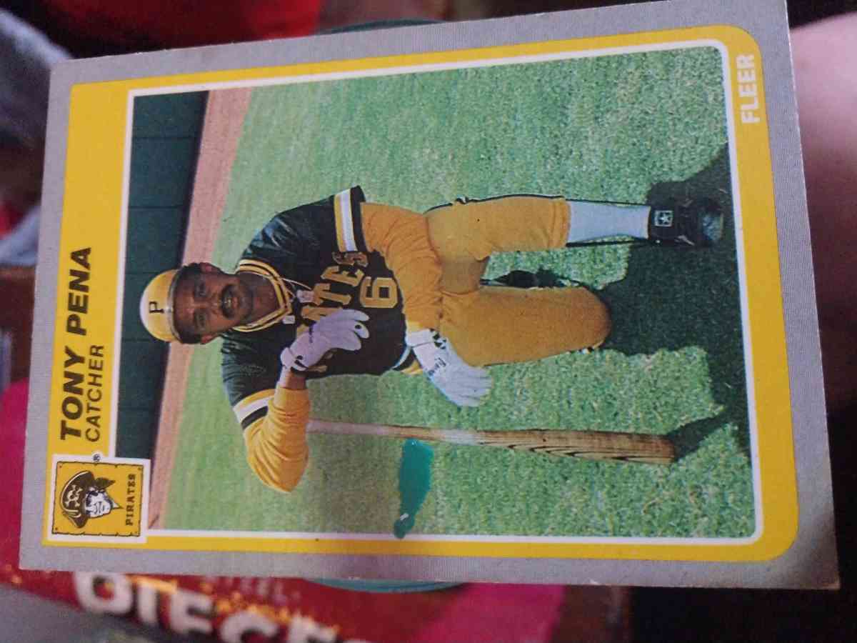 Tony Pena Baseball Card