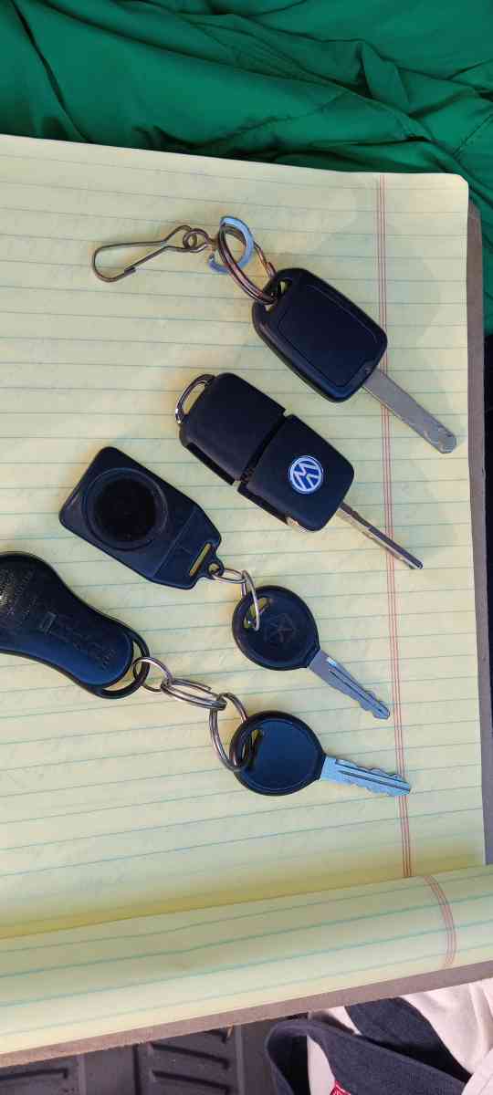 the 3 sets of keys car