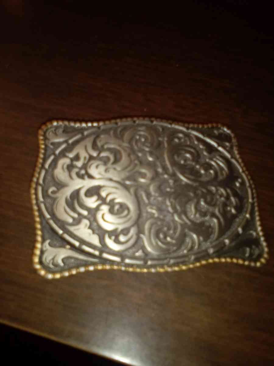 vintage Siskiyou belt buckles