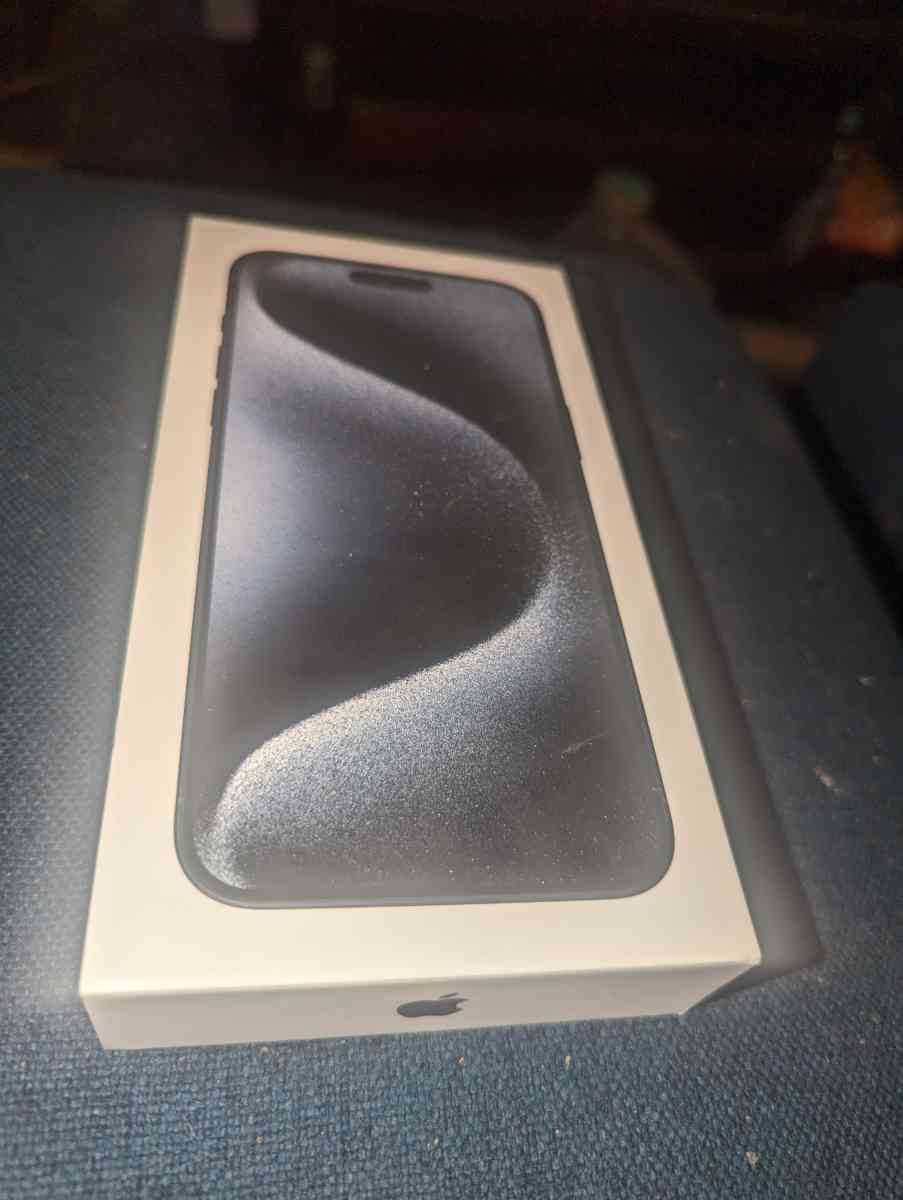 iPhone 15 pro max brand new sealed in da box