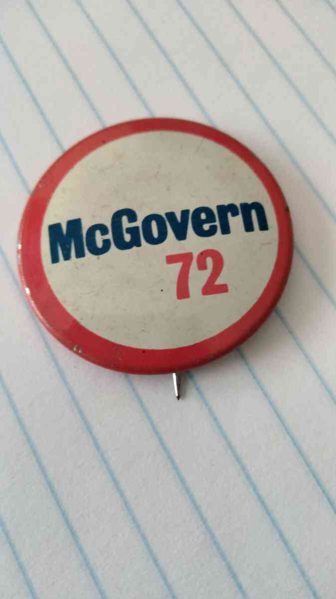 1972 McGovern button