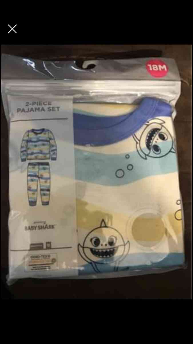 NWT size 18 month boy pajamas