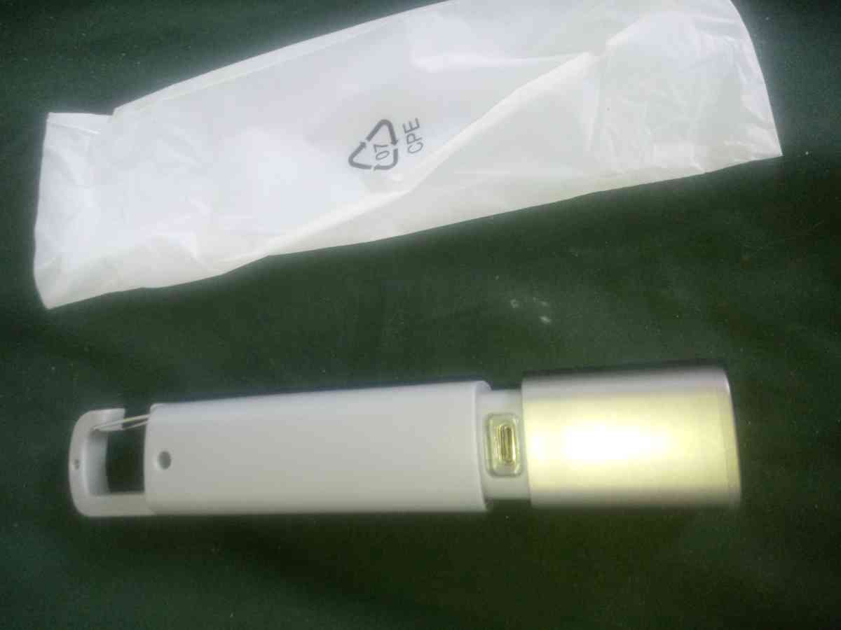 brand new rechargeable flashlight