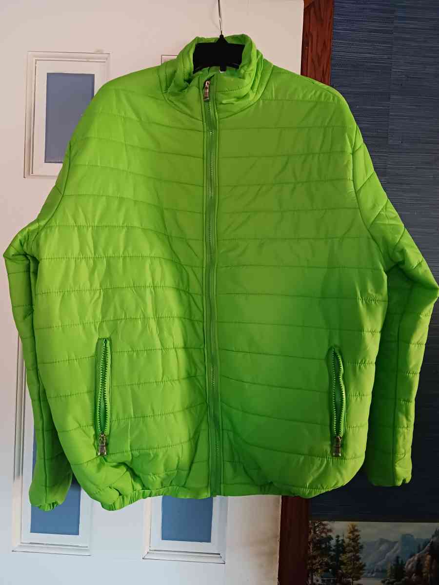 Lime Green Coat