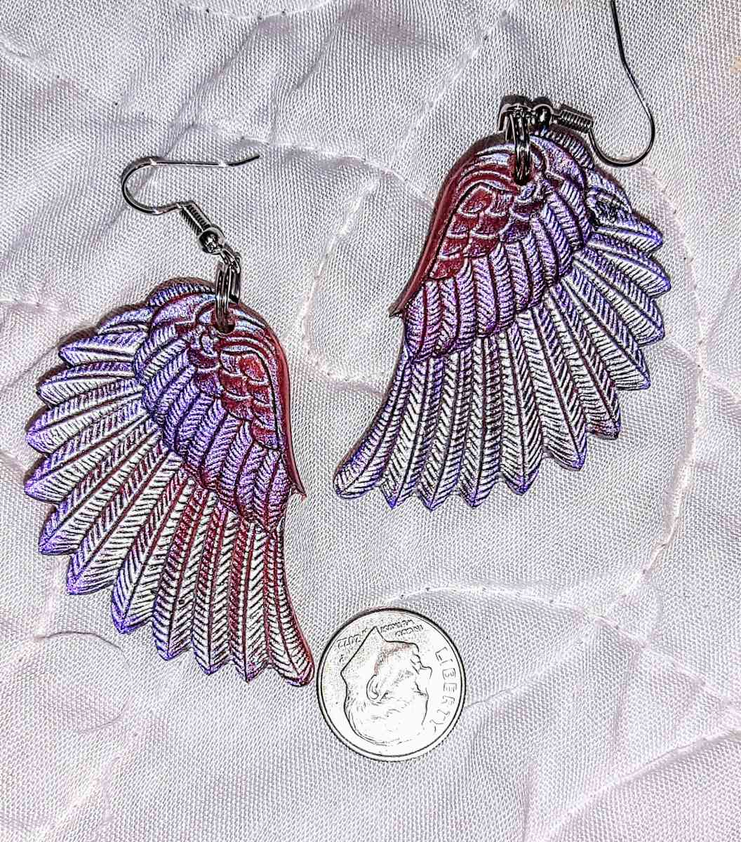 Original angel wing earrings