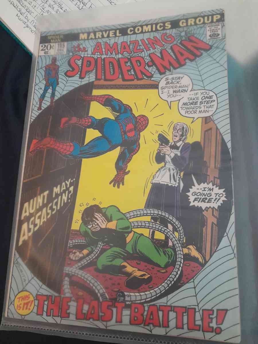 The Amazing SpiderMan Vol 1 No115 December1972