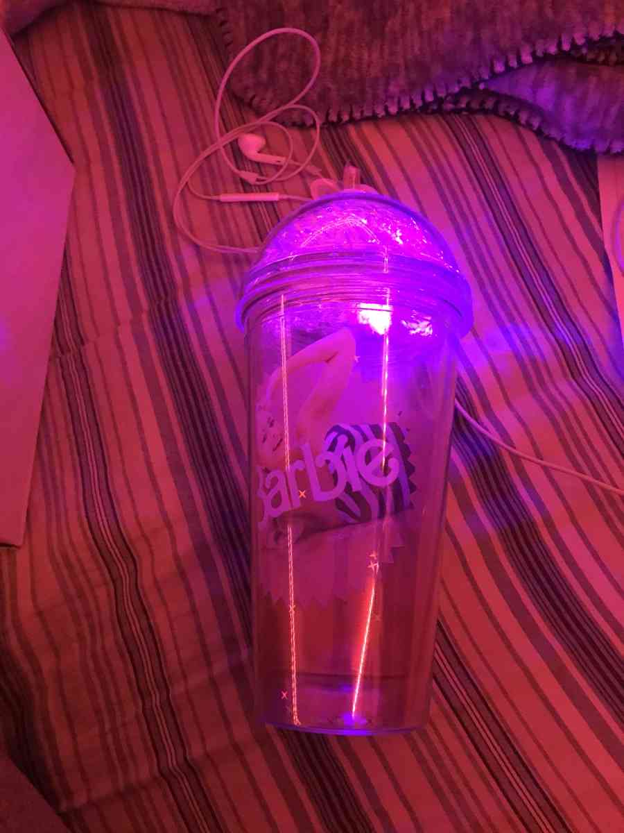 Barbie light up cup