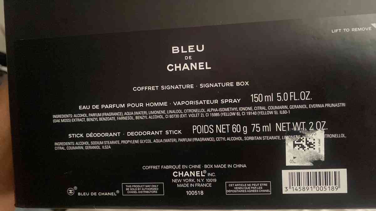 Chanel bleu