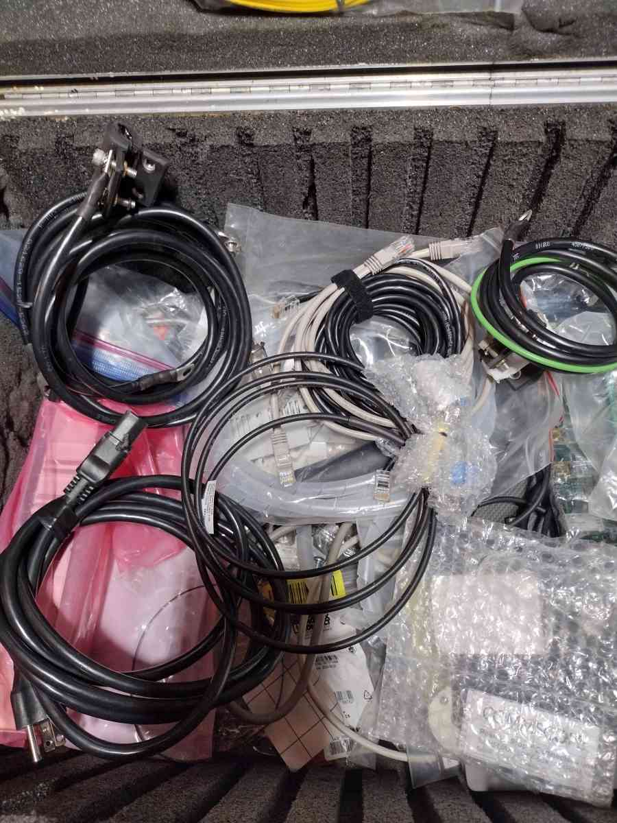 CABLES Various kinds fiber optic coax ground ethernet