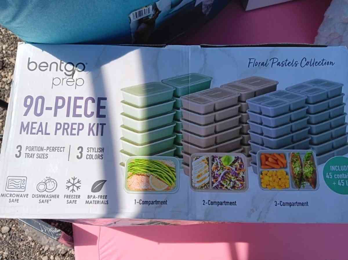 90 piece meal prep kit