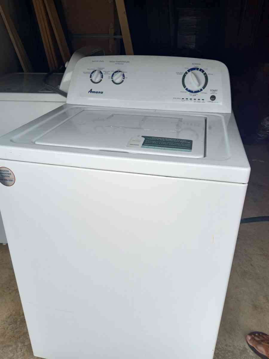 washing machine and dryer