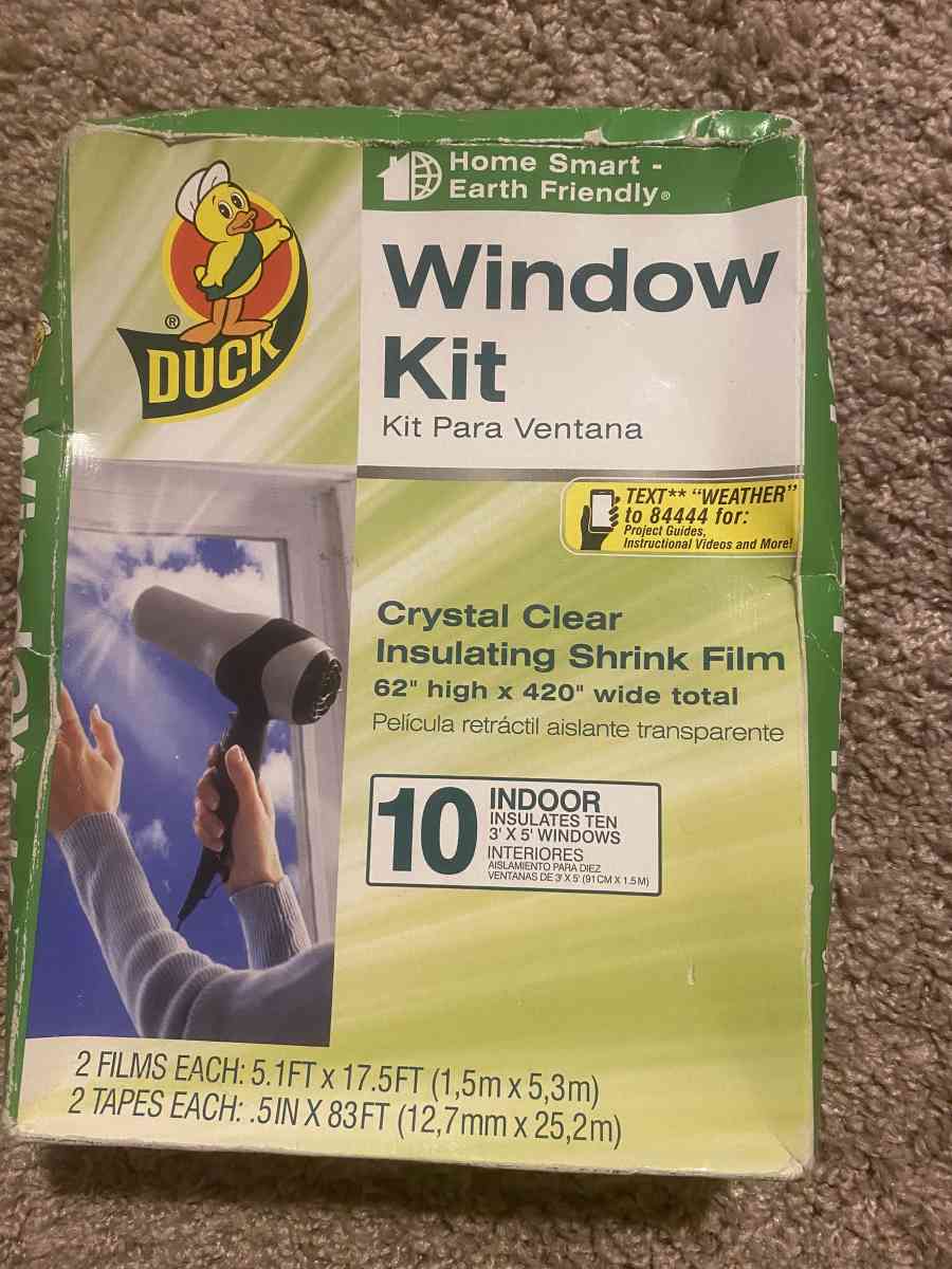 Duck Window Kit AND Duck Faucet Cover