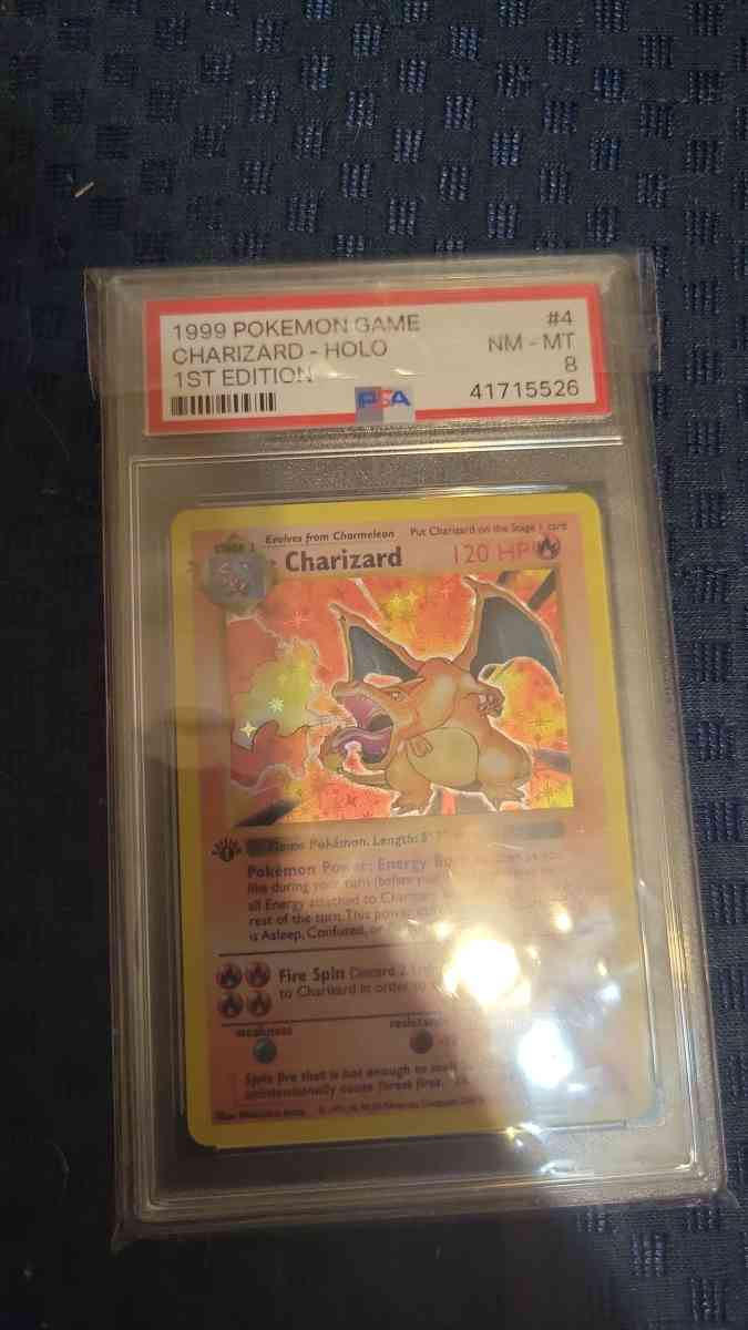 1st edition charizard holo pokemon
