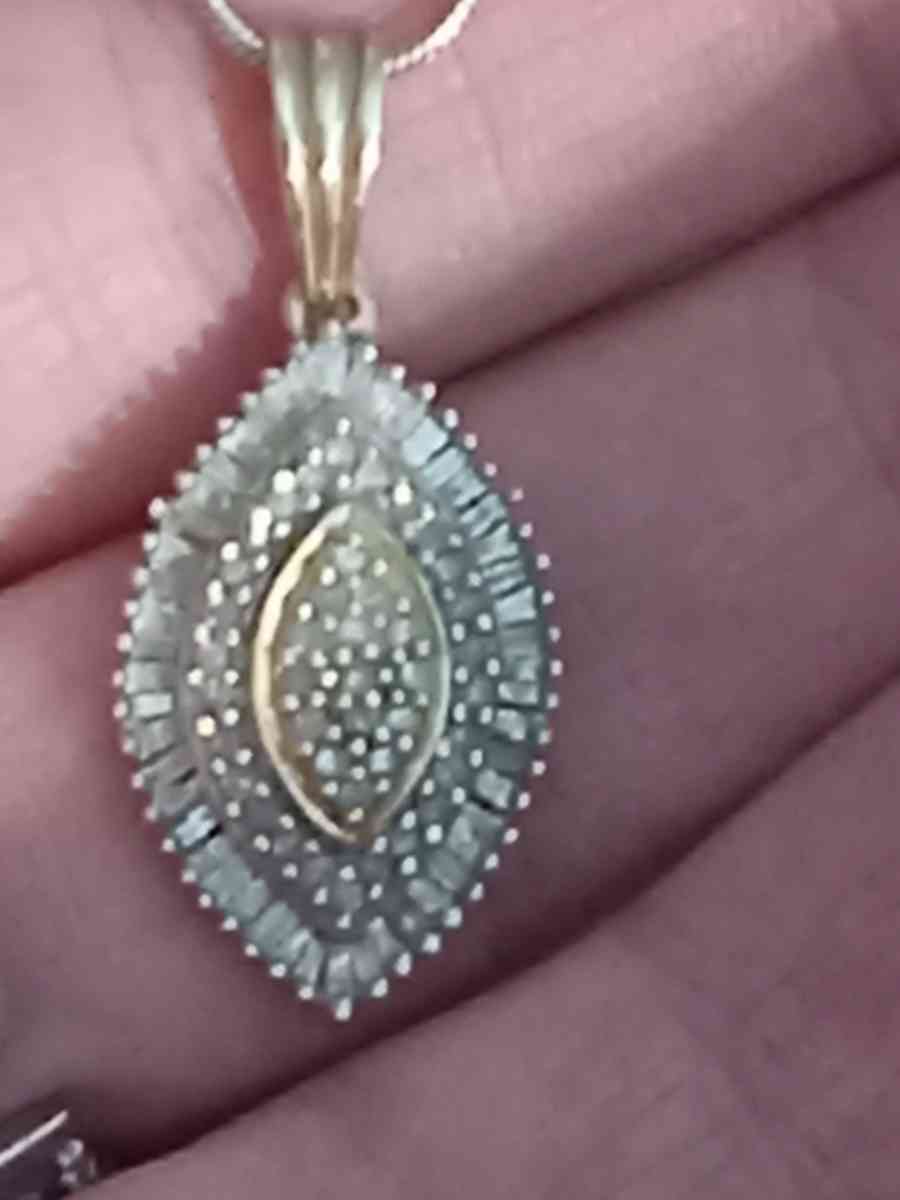 10 K 50 count Diamond necklace