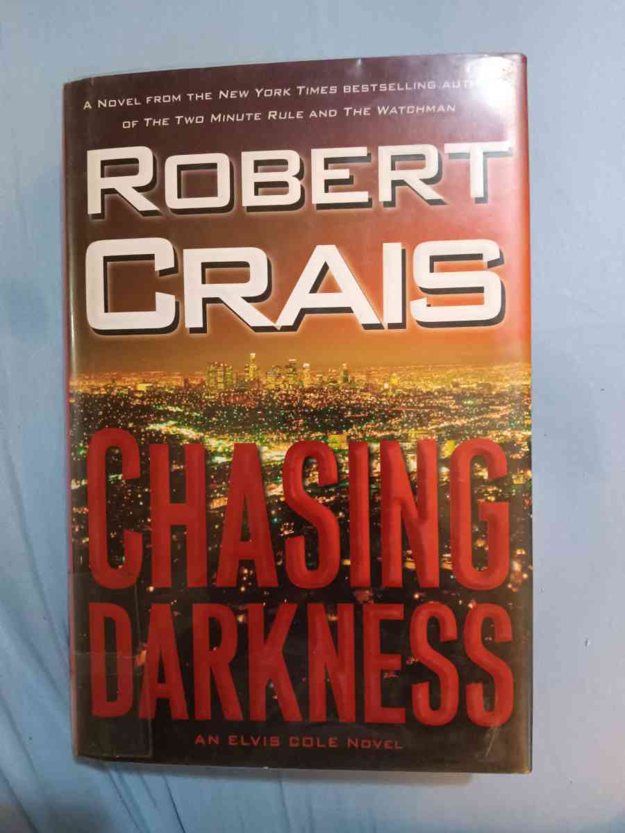 Book called Chasing Darkness by Robert  Crais