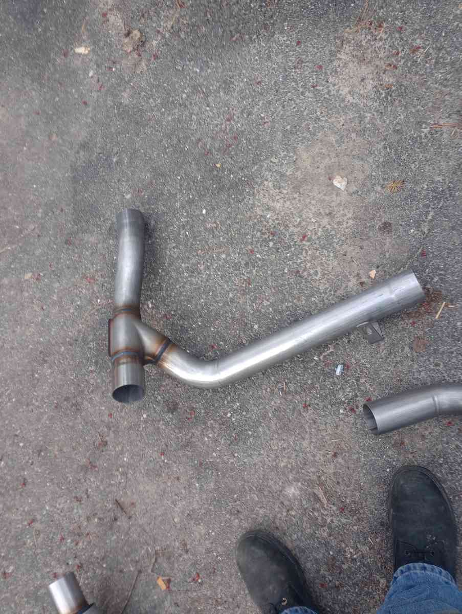 exhaust for 2003 Ford f150 from manifold to flange complete