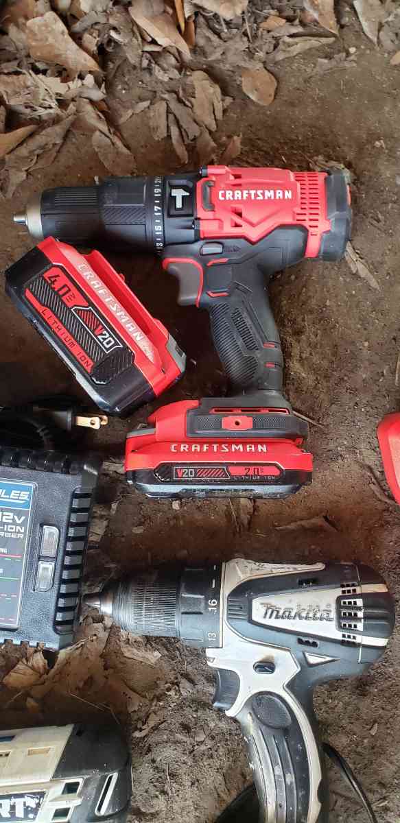 craftsman hammer drill extra battery