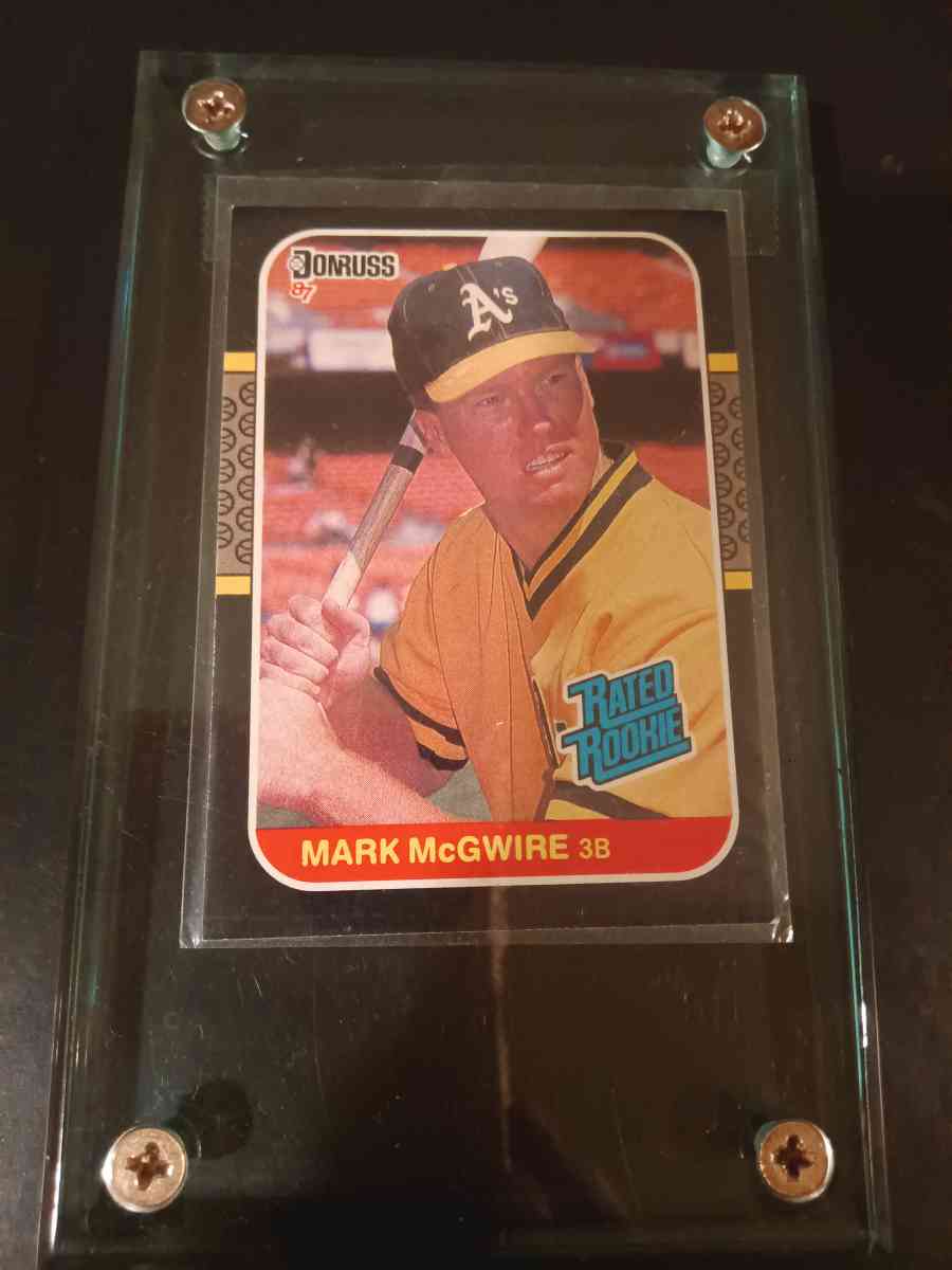 Mark McGwire 1987 Rated Rookie