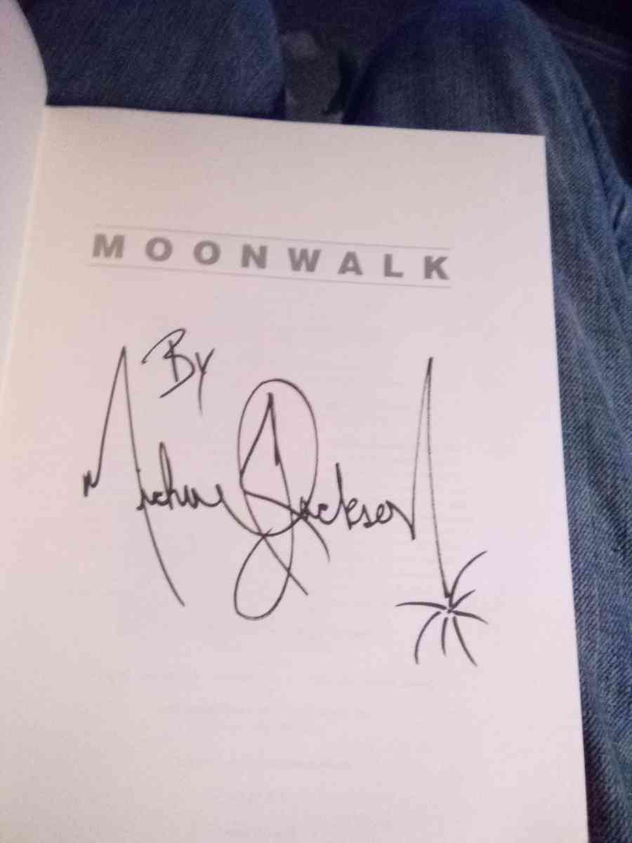 Michael Jackson Moon Walk autobiography book