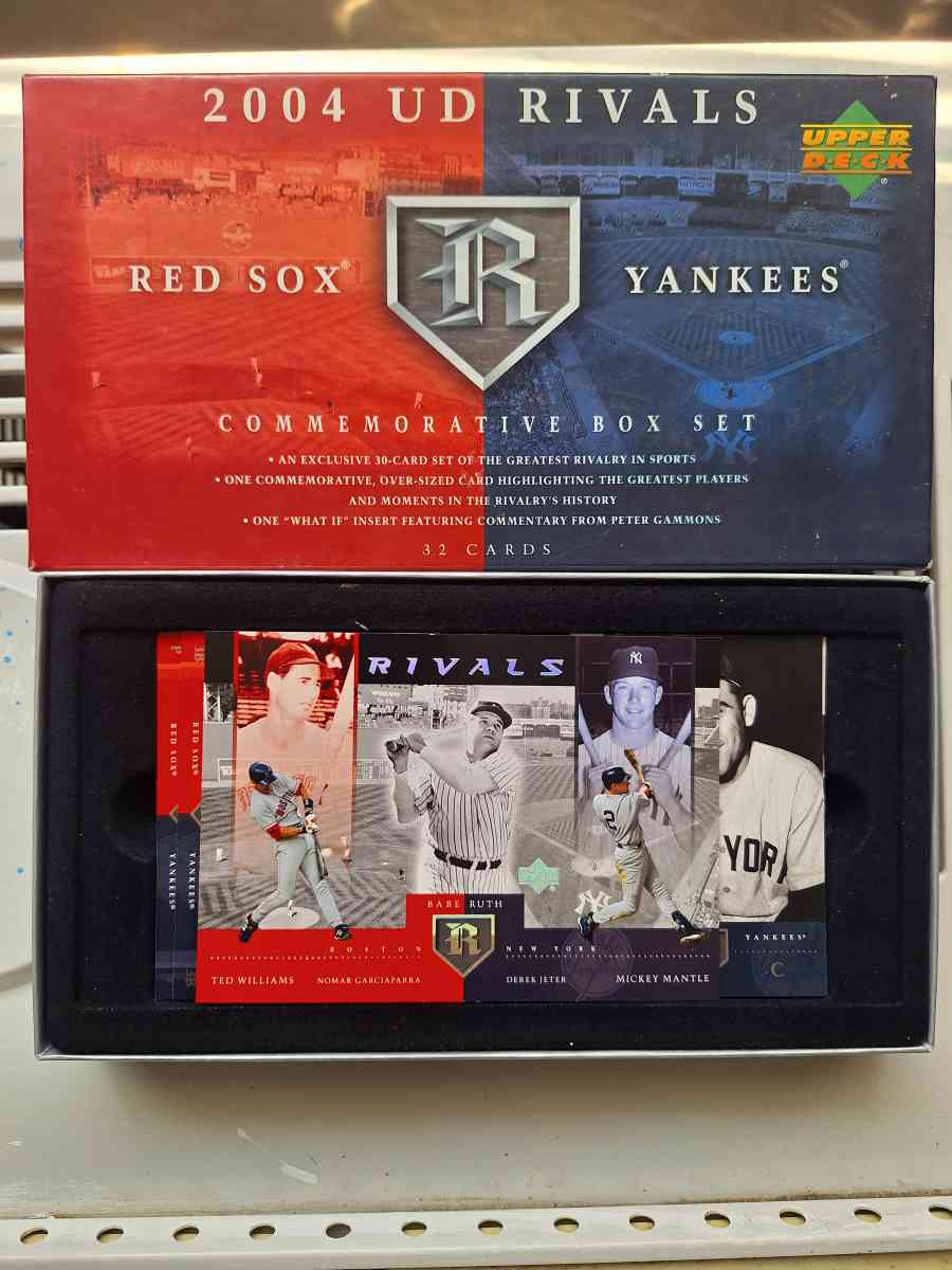 2004 ud rivals redsoxs and Yankees upperdeck