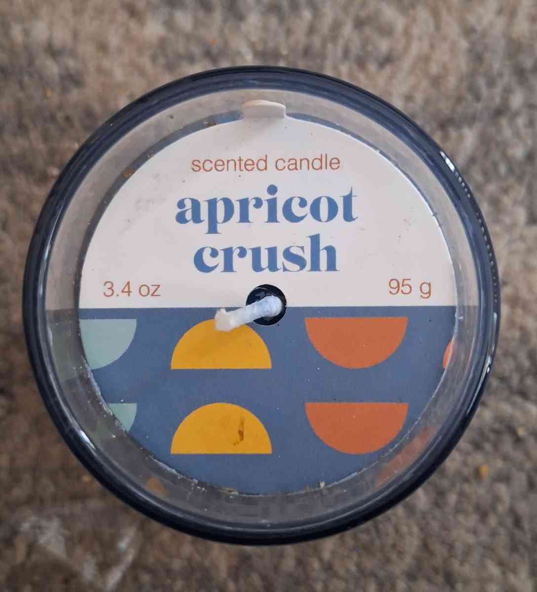 mini apricot crush candle
