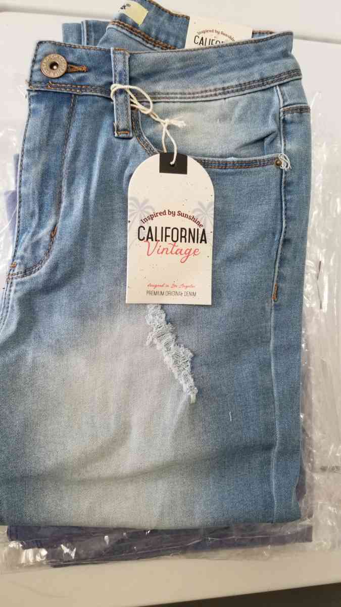 California VINTAGE Skinny Ankle Jeans New