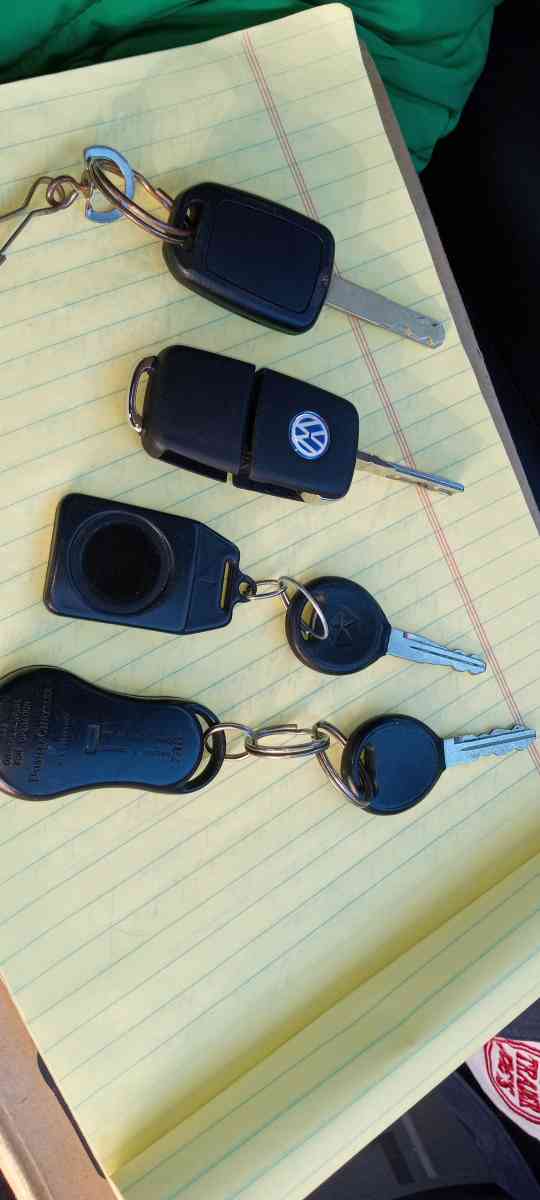 the set s of keys motor for VW  Dodge lexus