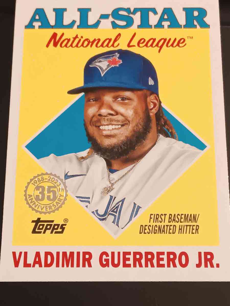Vladimir Guerrero jr 18 card lot rookies ect