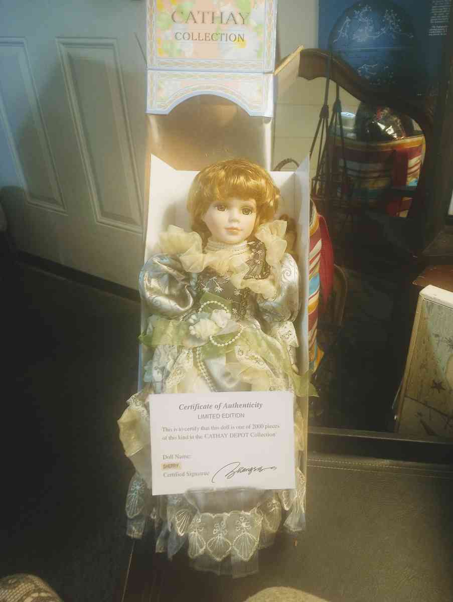 Sherry a Cathay Collection Porcelain Victorian Doll