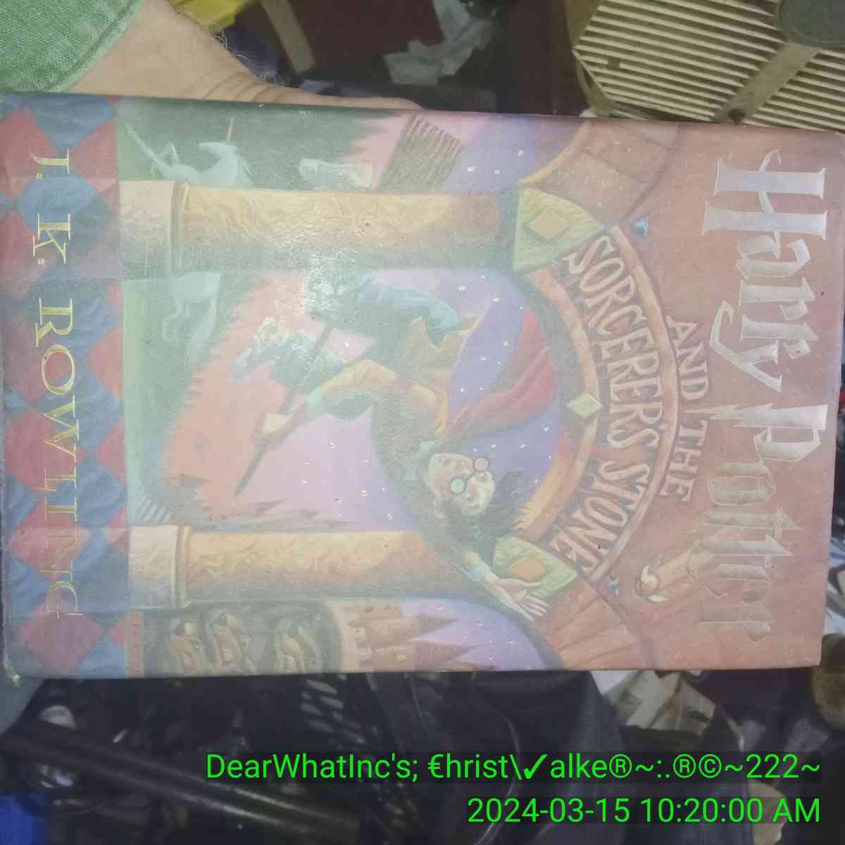 Original Harry Potter Hard back book