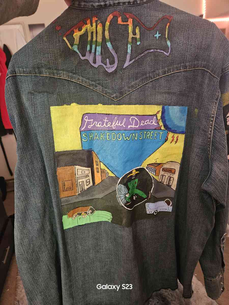 GRATEFUL DEAD Jean jacket 2xl