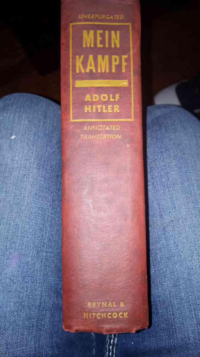 MEIN KAMPF ADOLPH HITLER 1939 BOOK