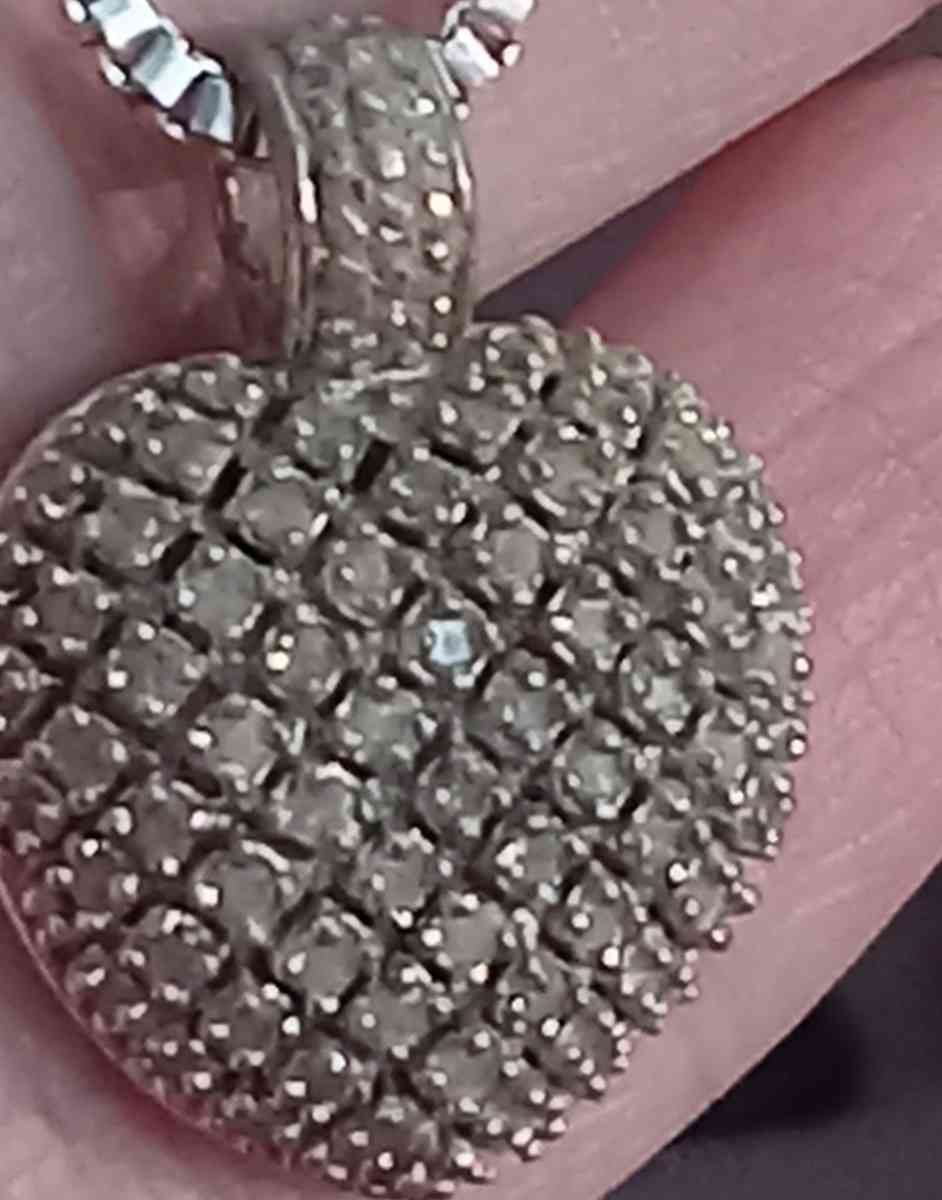 925 sterling silver heart pendant
