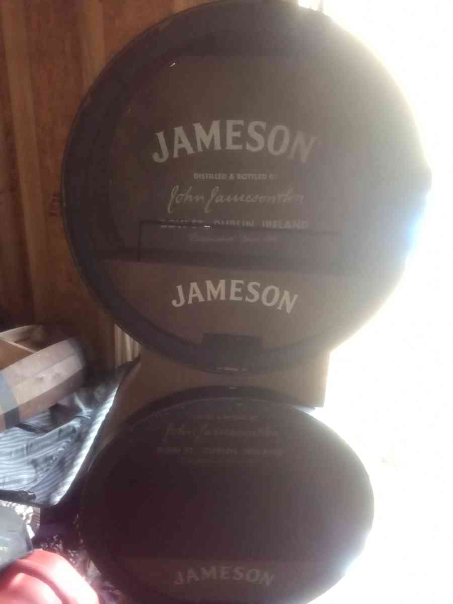 Jameson Whiskey Barrel Display