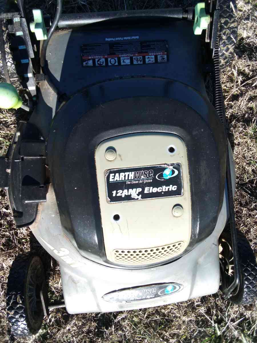 electric push mower