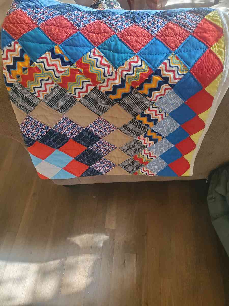 antique handmade quilt