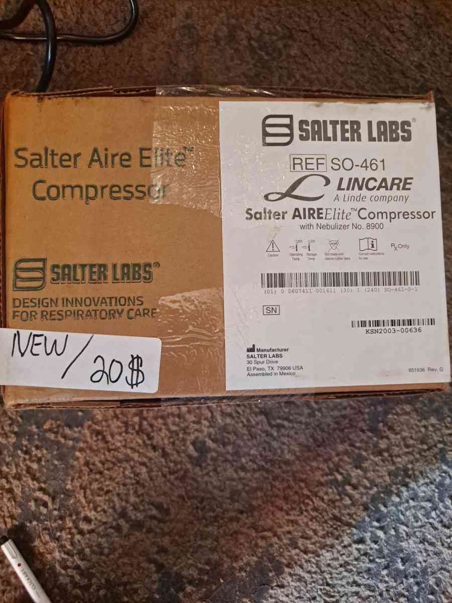 salter labs Aire compressor designed for respiratory care