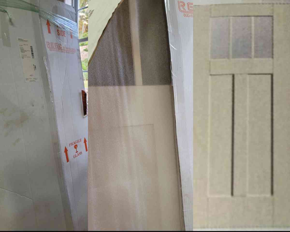 New Craftsman Exterior Door in Box