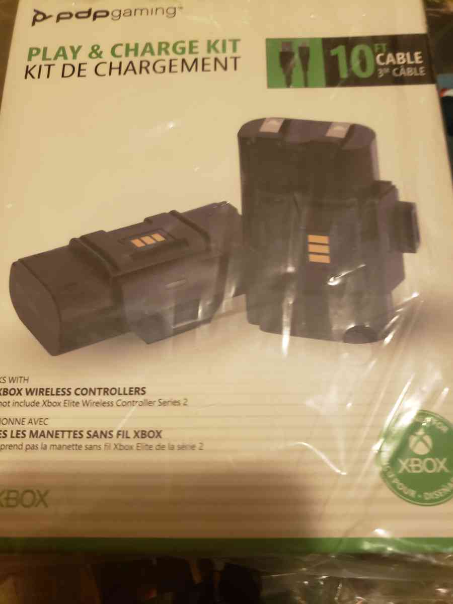 BRAND NEW SEALED XBOX CHARGE KIT