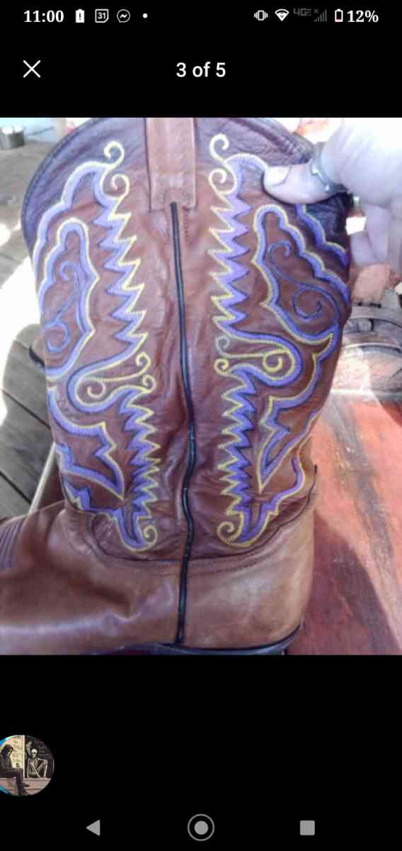 Tony Lamas men boots