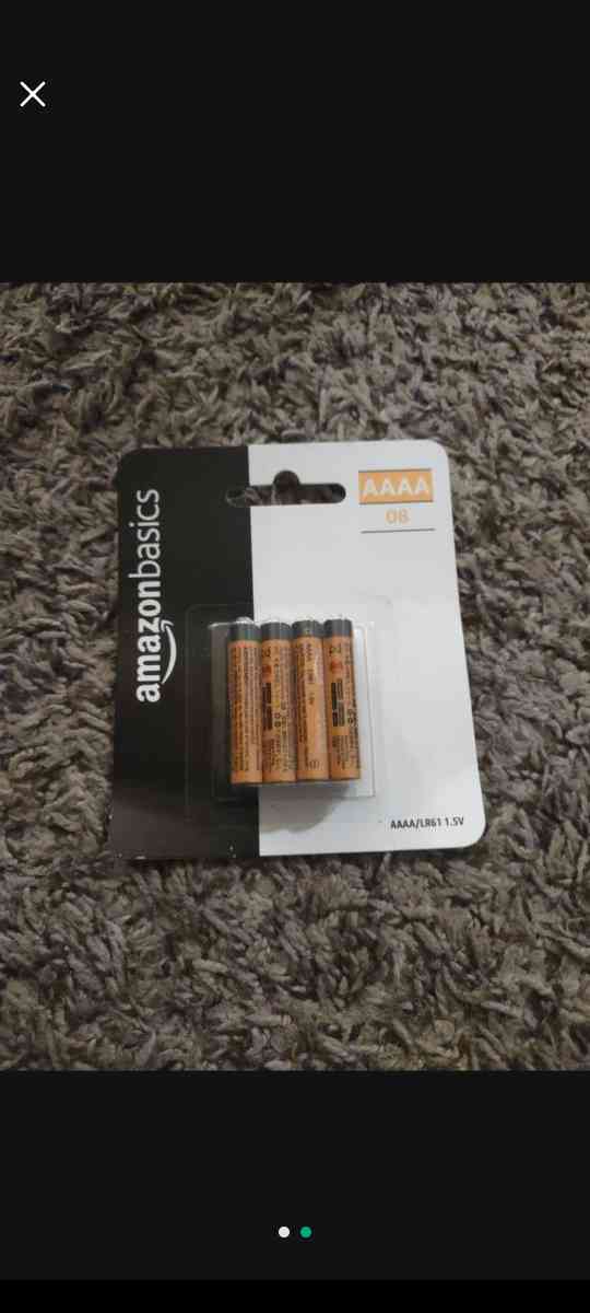 Brand New Amazon Basics AAAA Batteries