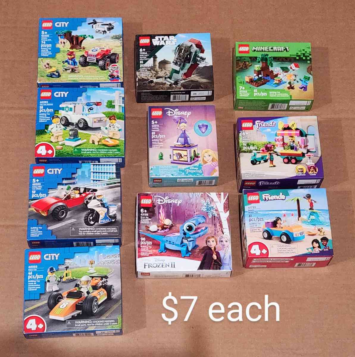 NEW LEGO Building Toy Models  Moving Sale