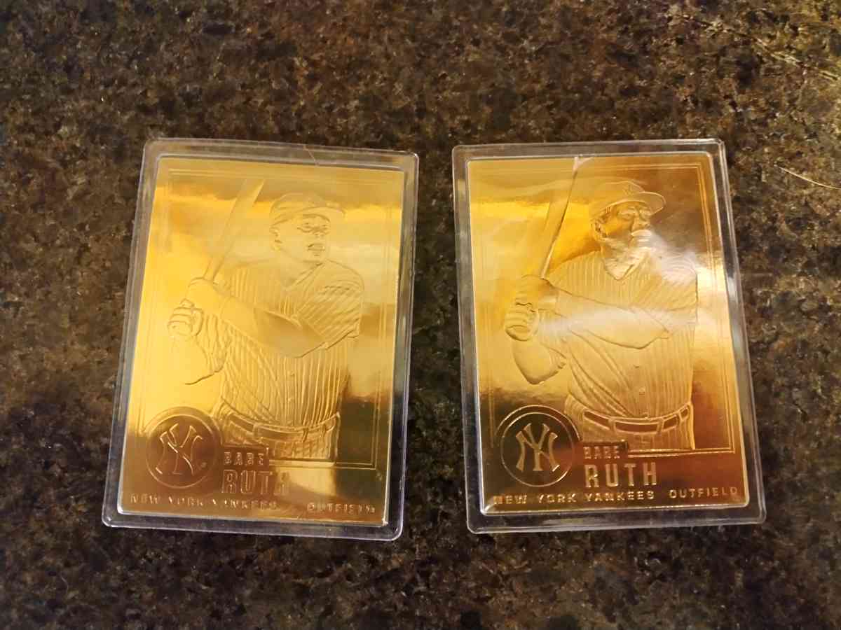 babe Ruth cards