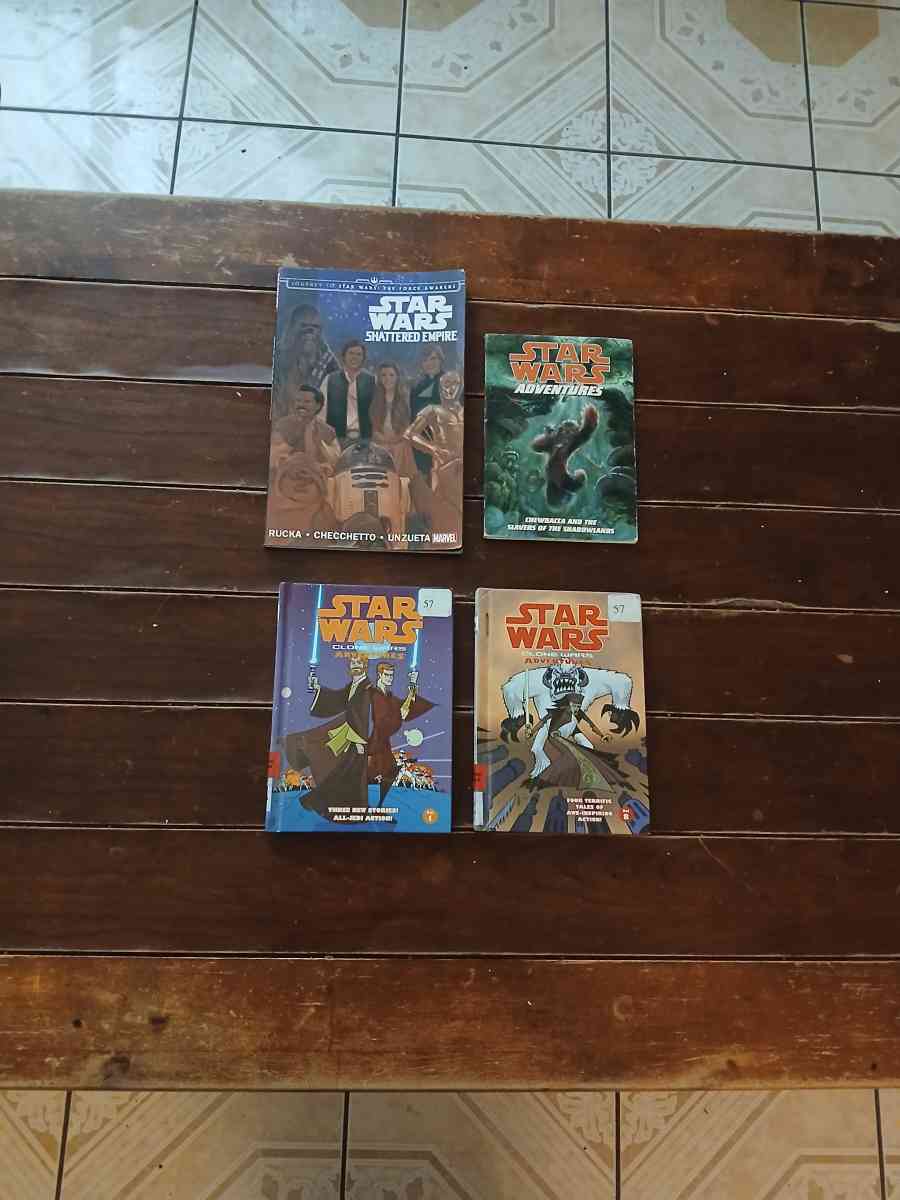 Lot Of 4 Star Wars Comic Books