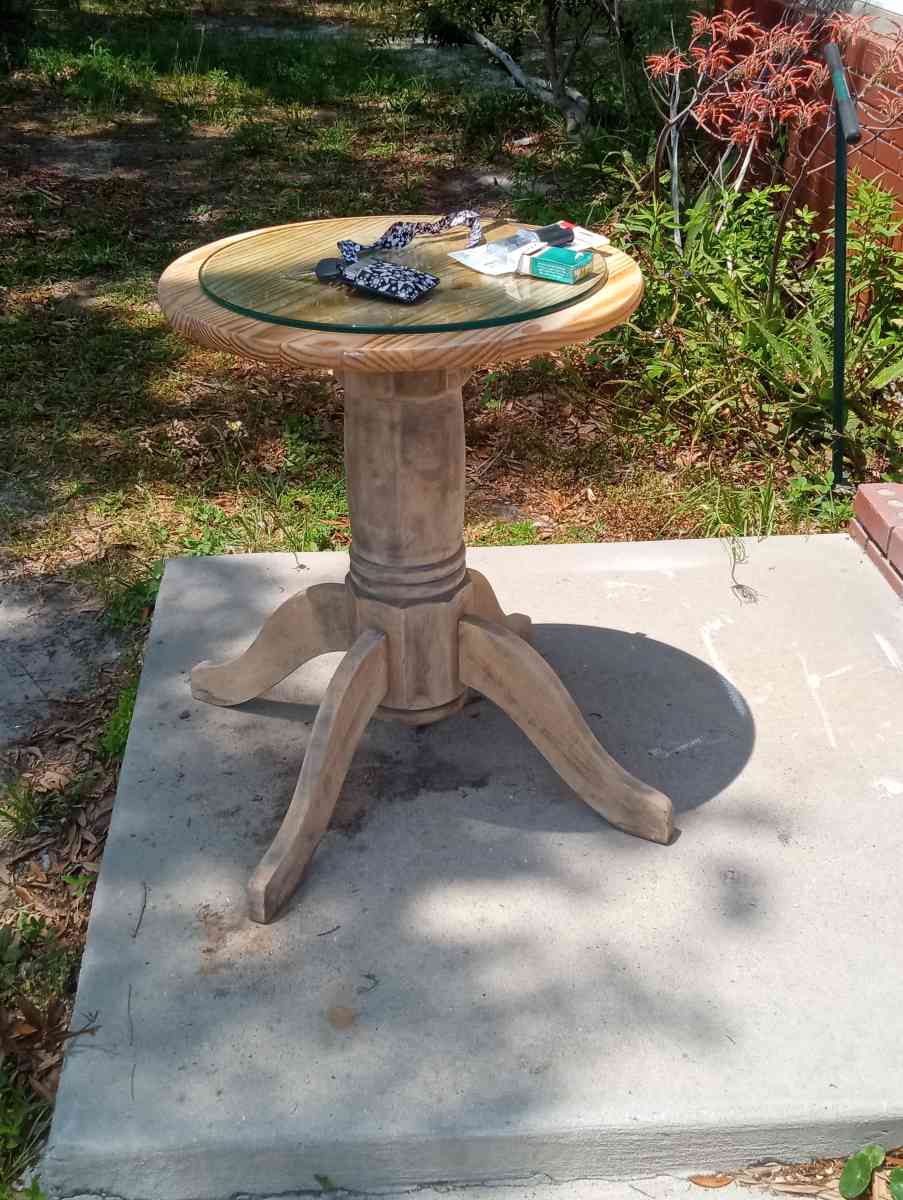 hand made table