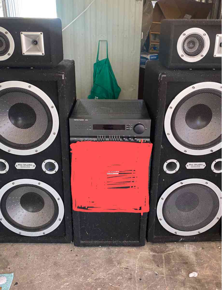 pro studio amplifier speaker 2 15 teen in one box I only