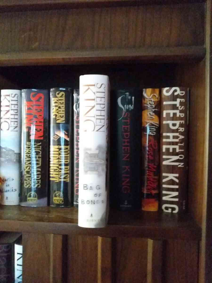 Stephen King books in good shape